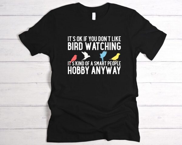 Bird Nerd Bird Watching Graphic T-Shirt