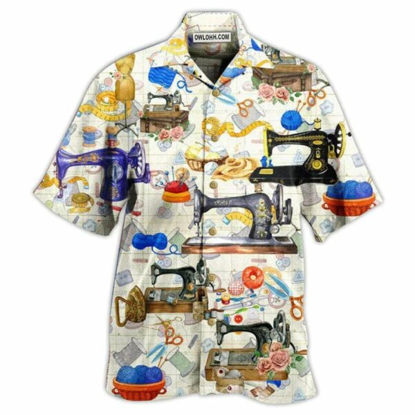 Sewing Fills My Days Hawaiian Shirt
